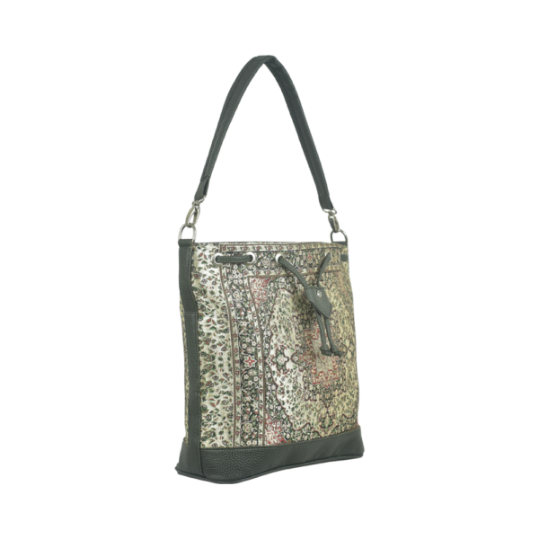 Traditional Turkish Tapestry Design Ladies Hand Bag - Image 4