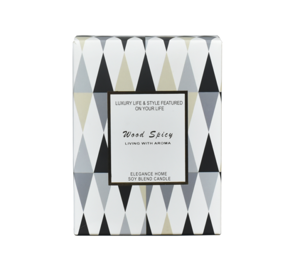 Wood Spice Luxurious Scented Candle - Image 3