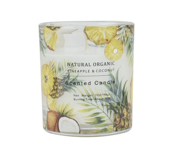 Pineapple & Coconut Heaven Luxurious-Scented Candle - Image 4