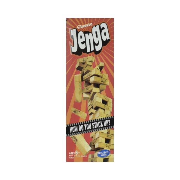 Classic Jenga Hardwood Blocks Game