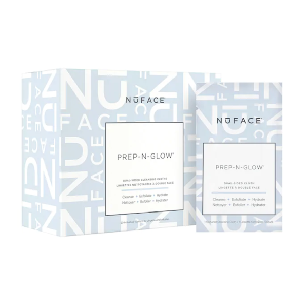 NuFACE - PREP-N-GLOW CLEANSING CLOTH 20pcs