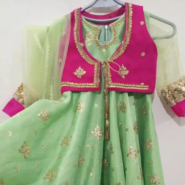 Bloon – Embroidered Stitched Anarkali Dress - Image 2