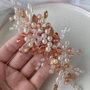 Glam Accessories | Hair Adornments | Beads Embellished Hair Comb | Mayaar