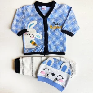 Cute Rabbit Dress - 3 Pcs - Buy Baby Clothes Online | Mayaar