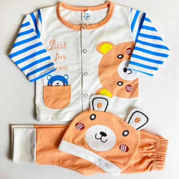 Cool Baby Dress – 3 Pcs | Buy Baby Clothing Online | Baby Clothing | Mayaar
